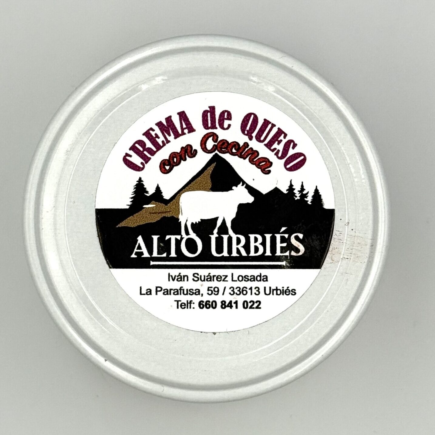 CREMA DE QUESO Y VIRUTAS DE CECINA